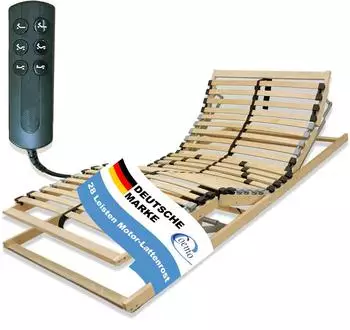 Coemo Ergo KF Lattenrost 80x200cm motorisch verstellbar, 28 Leisten (ERGO.mMOTO.28HKF.080200)