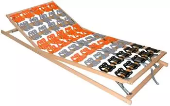 Coemo CubiFlex Tellerlattenrost 7-Zonen, Kopf- und Fu&szlig;teil verstellbar, 120x200cm (LAT.CUBI-FLEX.120200.KF)