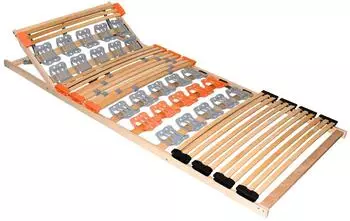 Coemo KombiFlex 7-Zonen-Tellerlattenrost, Kopfteil verstellbar, 80x200cm (LAT.KOMBI-FLEX.080200.K)