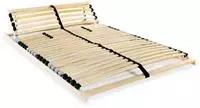 vidaXL Lattenrost mit 28 Latten 7 Zonen 140x200 cm