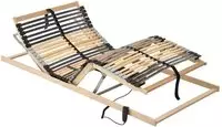 vidaXL Lattenrost Elektrisch mit 42 Latten 7 Zonen 100x200 cm
