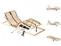 vidaXL Lattenrost Elektrisch mit 28 Latten 7 Zonen 70x200 cm