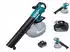 4 Ah, mit 1 Akku: Makita DUB 187