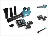 Dub 184 Rm Akku Gebl&auml;se 18 V Brushless + 2x Akku 4,0 Ah + Ladeger&auml;t - Makita