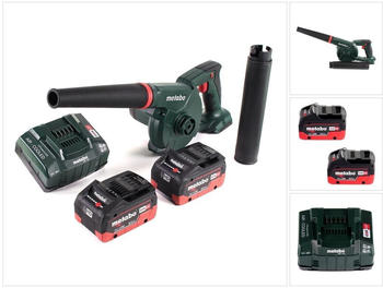 Metabo AG 18 Akku Gebläse 18 V + 2x LiHD Akku 8,0Ah + Ladegerät
