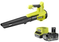 Laubbl&auml;ser Turbojet 18 V RYOBI &ndash; Gebl&auml;se 160 km/h &ndash; Akku 4,0 Ah &ndash;...