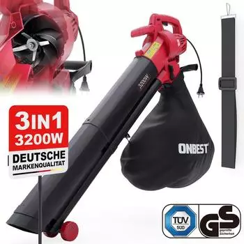 Onbest Laubbläser Elektro 3in1 3200W LV3245