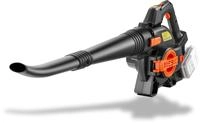 Fuxtec 40 Volt 2in1 Akku-laubbl&auml;ser/-sauger, Leistungsstarker Laubh&auml;cksler, Inkl.