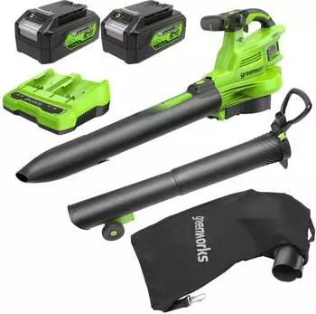 Greenworks BL48L421-01 mit 2 x Akku 2 Ah + Ladegerät