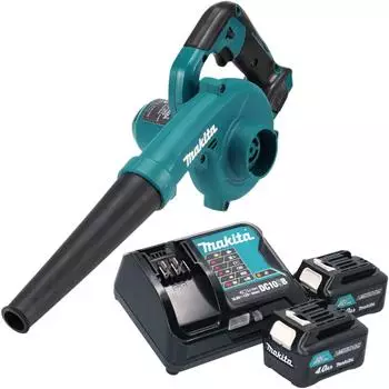 Makita UB 100 DSM Akku-Laubbl&auml;ser 12V, 2x 4,0Ah + Ladeger&auml;t (UB 100 DSM)