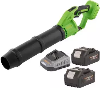 PROCRAFT PB24bb Akku-Laubbläser 20V Brushless, 2x 4,0Ah + Ladegerät (PB24bb)