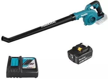 Makita DUB186RT +1 × 5,0-Ah-Akku BL1850B und Schnellladegerät DC18RC