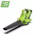 Greenworks GD40BV (ohne Akku und ohne Ladegerät)