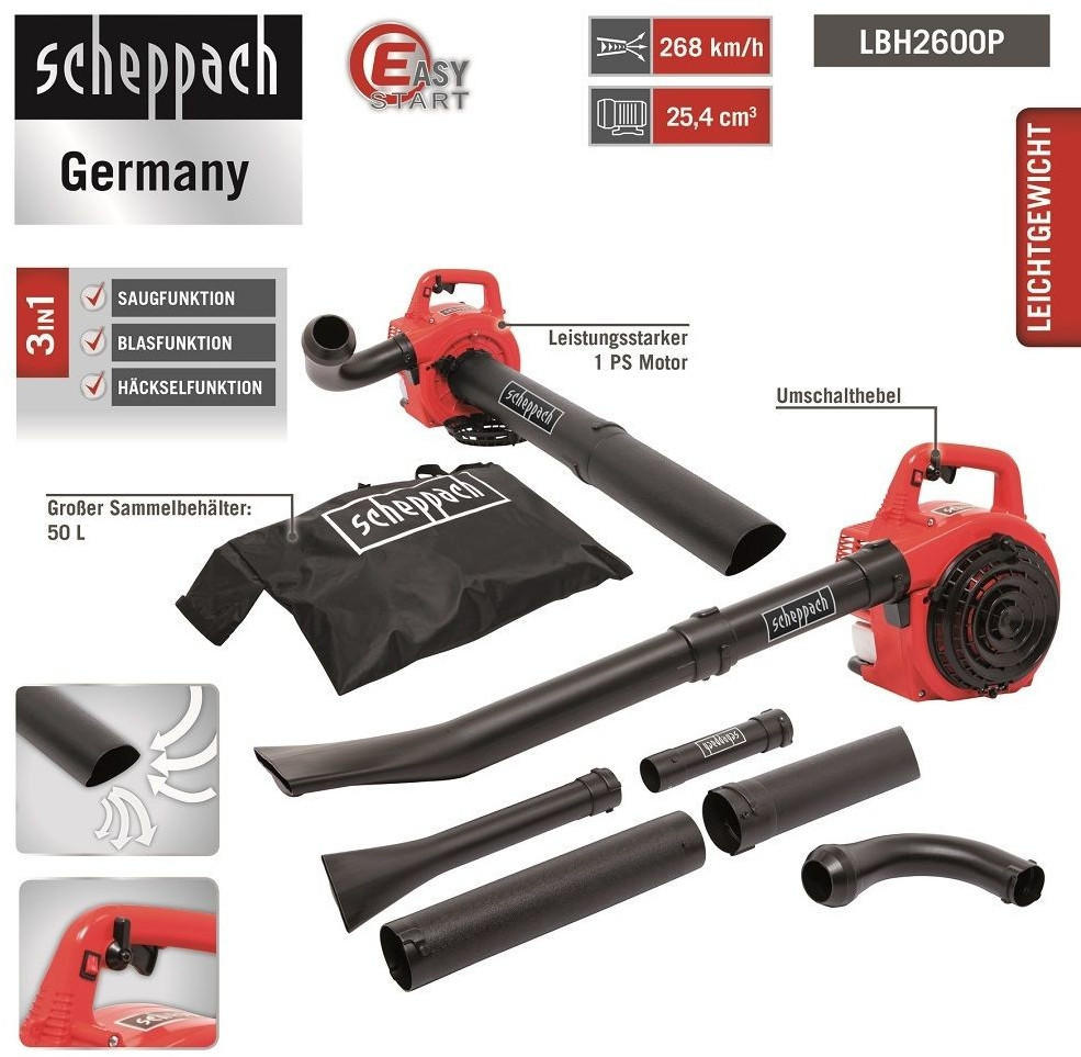 Scheppach LBH2600P Test TOP Angebote ab 123,99 € (April 2023)