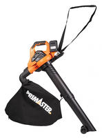 Primaster Akku-Laubsauger Laubbl&auml;serbl&auml;ser PMALS 20 TwinPower 235 km/h 35l