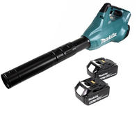 Dub 362 2x18 Volt Akku Laubbl&auml;ser Akku-gebl&auml;se + 2x 6 Ah Akku - Ohne Ladeger&auml;t -