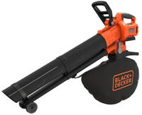 Black+Decker Laubbl&auml;ser-Laubsauger BCBLV36B-XJ, 36V, mit 45 Liter Fangsack