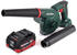 10 Ah, mit 1 Akku, ohne Ladegerät: Metabo AG 18