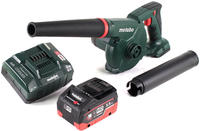 Metabo AG 18 Akku Gebl&auml;se 18 V + 1x LiHD Akku 5,5 Ah + Ladeger&auml;t