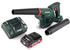 4 Ah, mit 1 Akku, mit Ladegerät: Metabo AG 18