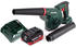 10 Ah, mit 1 Akku, mit Ladegerät: Metabo AG 18