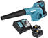 3 Ah, mit 2 Akkus, mit Ladegerät: Makita DUB 185