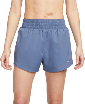 Nike Short High-Waisted 3 Brief-Lined Dri-FIT Shorts (DX6014) diffused blue/reflective silver