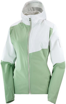 Salomon Women's Bonatti Trail Jacket (lc2153000) lily pad / white