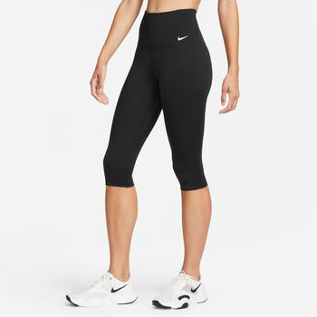 Nike Women's Tight Dri-FIT High-Rise Capri Leggings (DV9024) black/white
