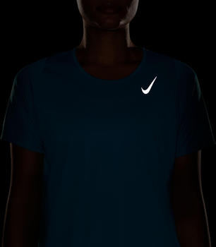 Nike Fast Dri Fit Shirt Damen (DD5927) rapid teal/reflective silver