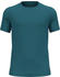 Odlo T-shirt Crew Neck Short Sleeve Essential 365 (314102) blue wing teal melange
