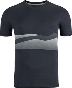Odlo T-shirt Crew Neck Short Sleeve Fdry Ridgeline (551402) black