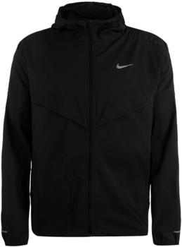 Nike Windrunner Repel-Laufjacke für Herren (FB7540) schwarz/schwarz