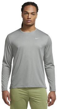 Nike Miler Men's Dri-FIT UV Long-Sleeve Running Top (FB7070) particle grey/grey fog/heather