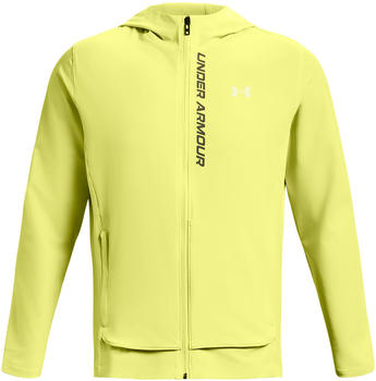 Under Armour Outrun The STORM Running Jacket (1376794) lime yellow/marine OD green