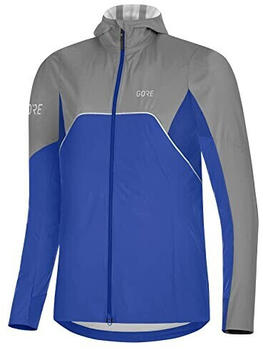 Gore R7 Partial Gore-Tex Infinium Hooded Jacket Women ultramarine blue/lab gray