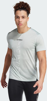 Adidas TERREX Agravic Trail Running T-Shirt Men (HZ6242) wonder silver
