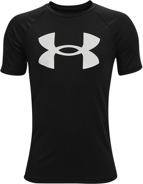 Under Armour Boy Shirt Big Logo Short Sleeve (1363283) black/white