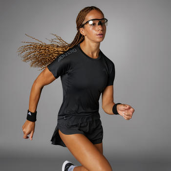 Adidas Adizero Running T-Shirt Women (IK9710) black/grey six