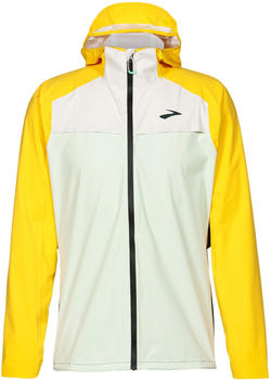 Brooks High Point Waterproof Jacket glacier green/ecru/lemon
