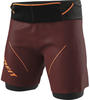 Dynafit 08-0000071458-1571-XL, Dynafit Ultra 2 In 1 Shorts Orange XL Mann male,