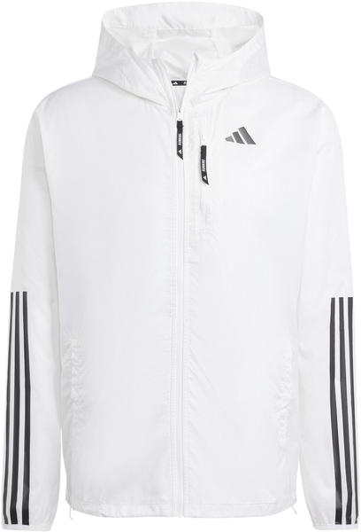 Adidas Own The Run 3-Streifen Jacke (IQ3845) white