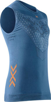 X-Bionic Twyce Run Singlet Men (TW-RTA3S24M) mineral blue/orange