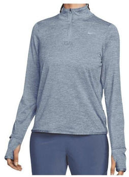 Nike Women's Element DF UV Half Zip Top (FB4316) light armory blue/ashen slate/heather