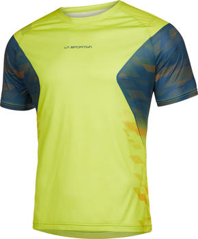 La Sportiva Pacer T-Shirt M lime punch/storm blue