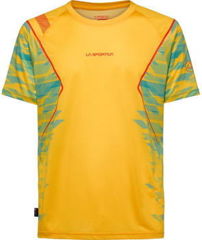 La Sportiva Pacer T-Shirt M bamboo/tropic blue