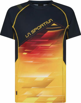 La Sportiva Wave T-Shirt black/yellow