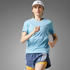 Adidas Own the Run 3-Stripes T-Shirt Women (IK5020) blue blink