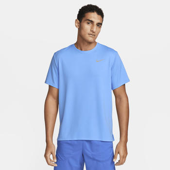 Nike Miler Dri-FIT UV Kurzarm-Laufoberteil f&uuml;r Herren (DV9315) university blue