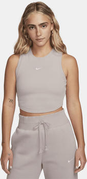 Nike Sportswear Chill Knit Mini-Rib-Tanktop für Damen (FB8279) lila